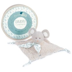 Doudou Souris Gris Botanic Bio