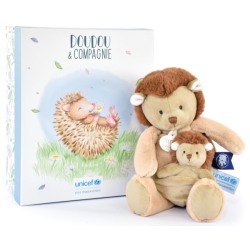 Peluche Hérisson et Bébé Unicef