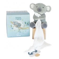 Peluche Koala avec Doudou Attache Sucette Unicef