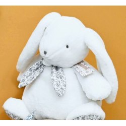 Peluche Lapin Blanc Lapin Doudou