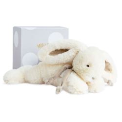 Peluche Lapin Bonbon Taupe - 20 cm