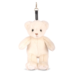Peluche Ours Ivoire Bijou de Sac