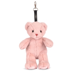 Peluche Ours Rose Poudré Bijou de Sac