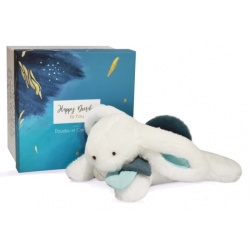 Peluche Pantin Lapin Happy Pop