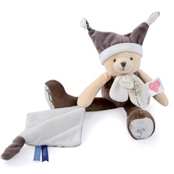 Peluche Pantin Ours Marron 3 Histoires