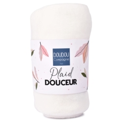 Plaid Douceur Blanc Plaid Douceur Blanc