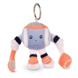 Porte Clés Monsieur Balle Bleu Rolland Garros