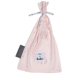 Sac à Doudou Motifs Rose