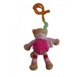 Peluche Hochet Chat Cathy