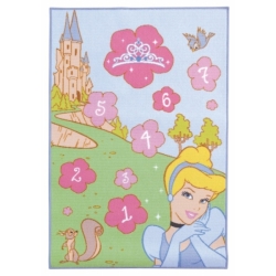 Tapis Marelle Princesses 80x120 cm