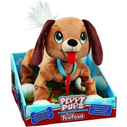 Peluche Chien Marron Les Toufous