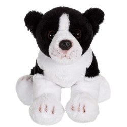 Peluche Chien Border Collie Floppipup - 22 cm