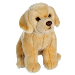 Peluche Chien Labrador Chiens Réalistes - 25 cm