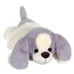 Peluche Chien Spot Gris - 35 cm