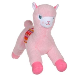 Peluche Lama Lamadoo Rose - 38 cm
