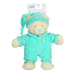 Peluche Ours Baby Bear Vert Menthe - 30 cm