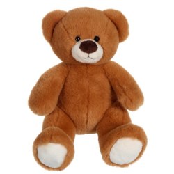 Peluche Ours Marron Nature Douceur - 26 cm