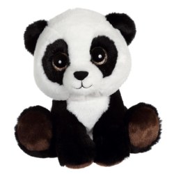 Peluche Panda Puppy Eyes Pets - 22 cm