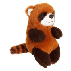 Peluche Panda Roux Ptits Farouches - 15 cm