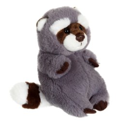 Peluche Raton Laveur Ptits Farouches - 15 cm