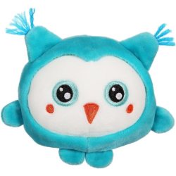 Peluche Squishimals Chouette Hooty Bleue 32 cm