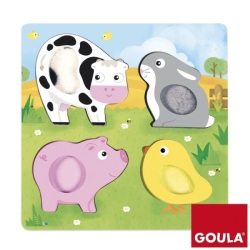Puzzle Animaux Ferme Texture