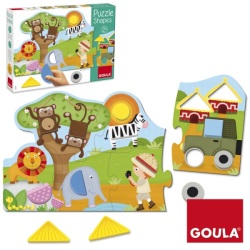 Puzzle Shapes Formes Géométriques Safari