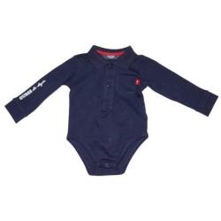 Body avec Col Bleu Marine - 18 mois