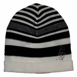 Bonnet Bleu Marine et Blanc
