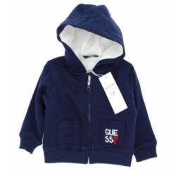 Gilet à capuche bleu marine - 6 Mois