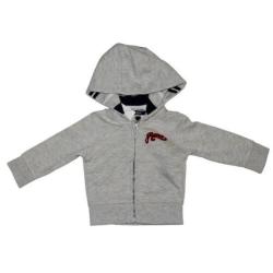 Gilet Zippé à Capuche Gris Chiné - 6 mois