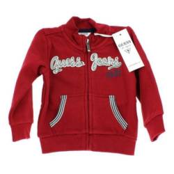 Gilet Zippé Rouge - 18 Mois