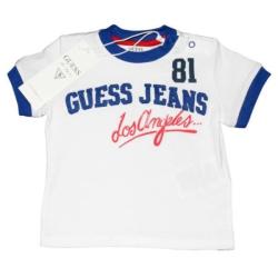 Tee-Shirt Blanc Guess Jeans - 6 mois