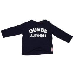 Tee-Shirt Manches Longues Bleu Marine - 6 mois