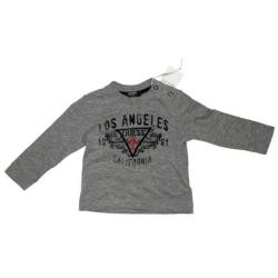 Tee-Shirt Manches Longues Gris - 24 mois