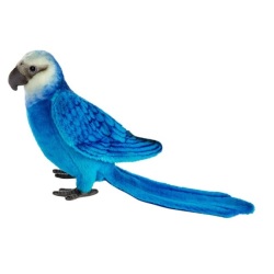 Peluche Ara Spix s - 19 cm