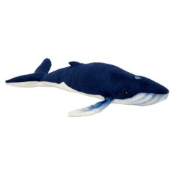 Peluche Baleine Bleue - 37 cm