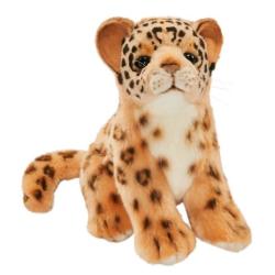 Peluche Bébé Léopard Assis - 18 cm