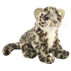 Peluche Bébé Léopard Des Neiges