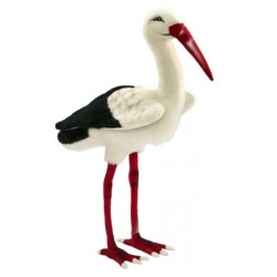 Peluche Cigogne - 42 cm