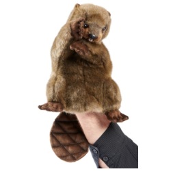 Peluche Marionnette Castor