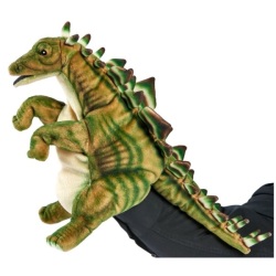 Peluche Marionnette Dinosaure Stégosaurus