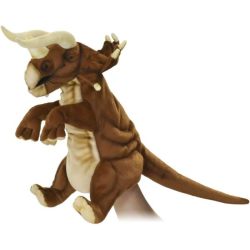 Peluche Marionnette Dinosaure Triceratops