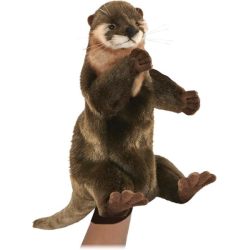 Peluche Marionnette Loutre