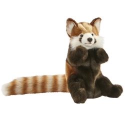 Peluche Marionnette Panda Roux