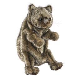 Peluche Marionnette Wombat