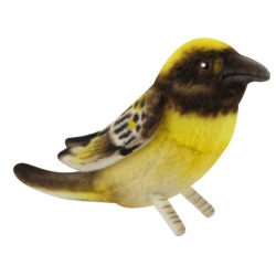 Peluche Oiseau Tisserin Baya