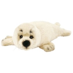 Peluche Phoque Ecru - 32 cm