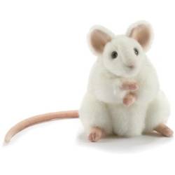 Peluche Souris Blanche 15 cm