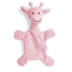 Doudou Girafe Rose